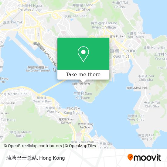 油塘巴士总站 map