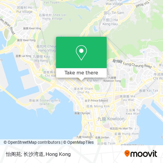 怡阁苑; 长沙湾道 map