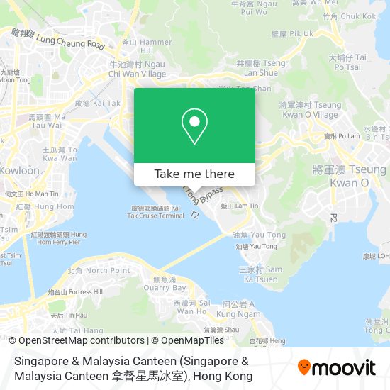 Singapore & Malaysia Canteen map