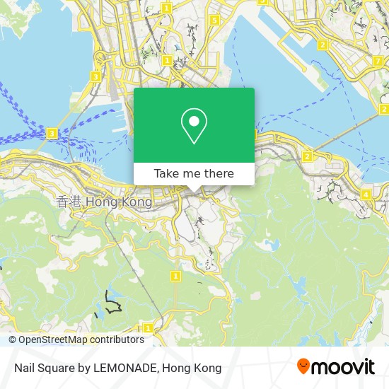 Nail Square by LEMONADE map