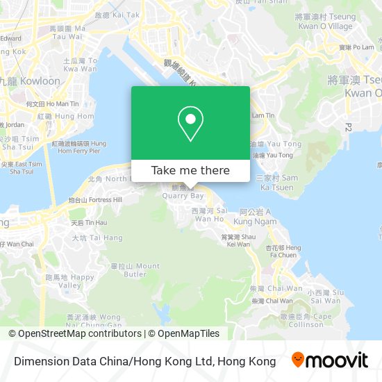 Dimension Data China / Hong Kong Ltd map