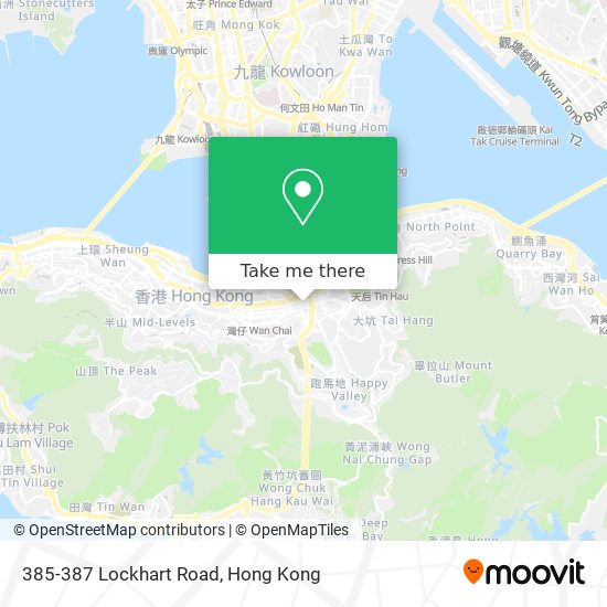385-387 Lockhart Road地圖