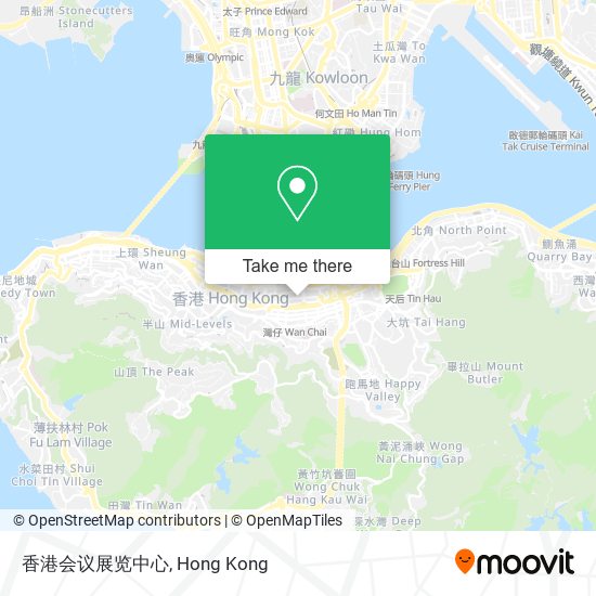 香港会议展览中心 map