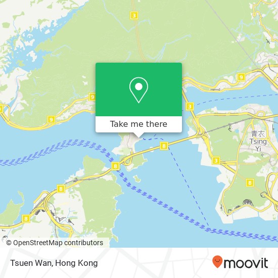 Tsuen Wan map