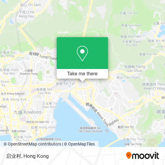 启业村 map