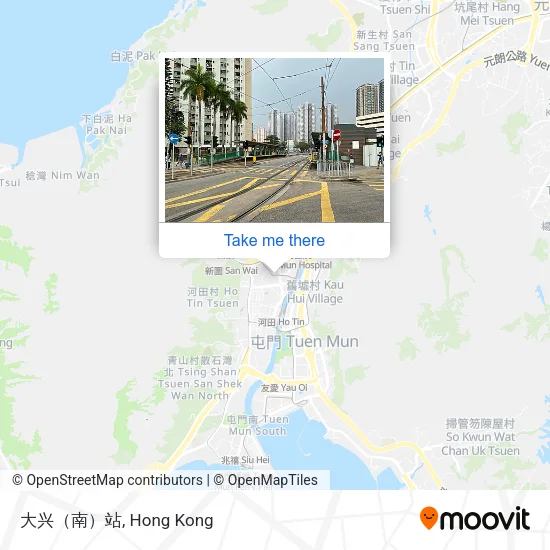 大兴（南）站地圖