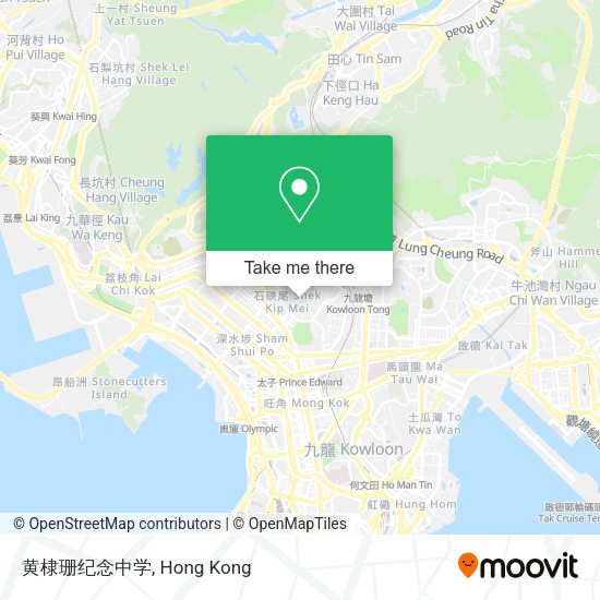 黄棣珊纪念中学地圖