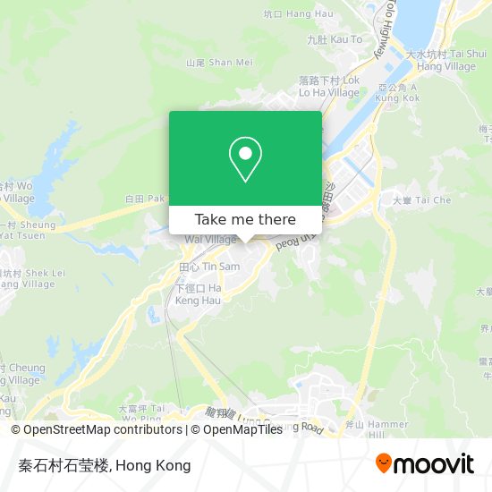 秦石村石莹楼地圖
