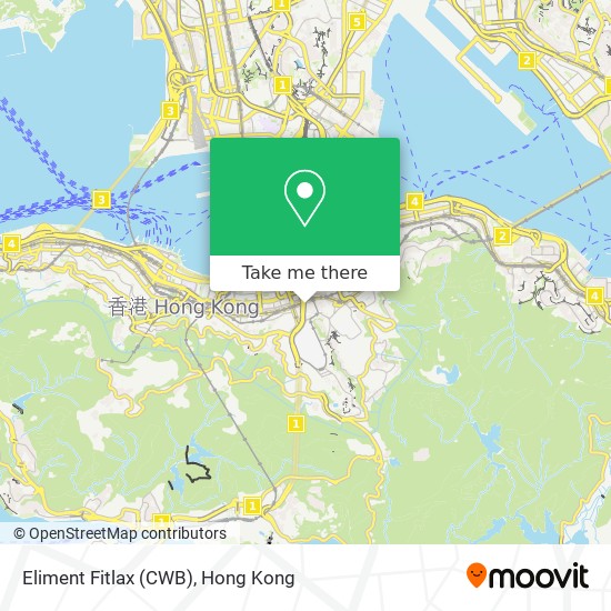 Eliment Fitlax (CWB) map