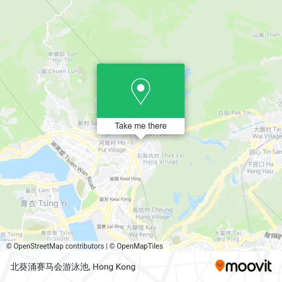 北葵涌赛马会游泳池 map