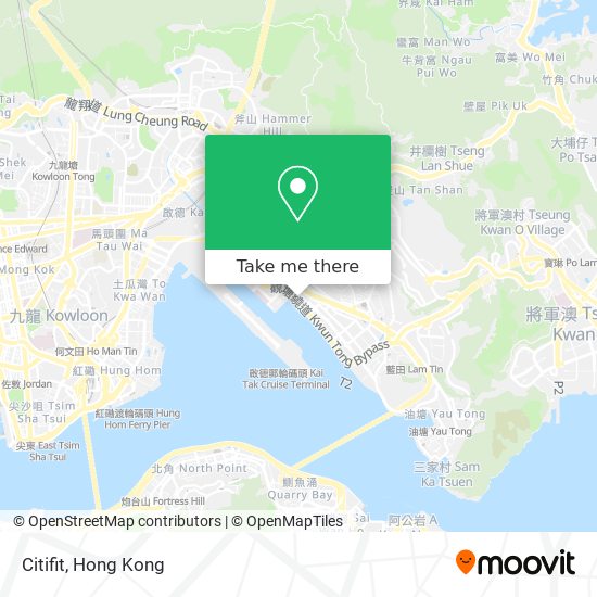 Citifit map