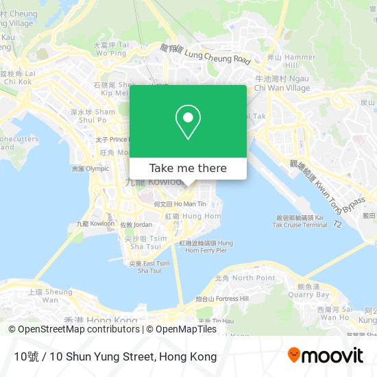 10號 / 10 Shun Yung Street map