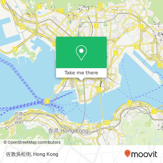 佐敦吳松街 map