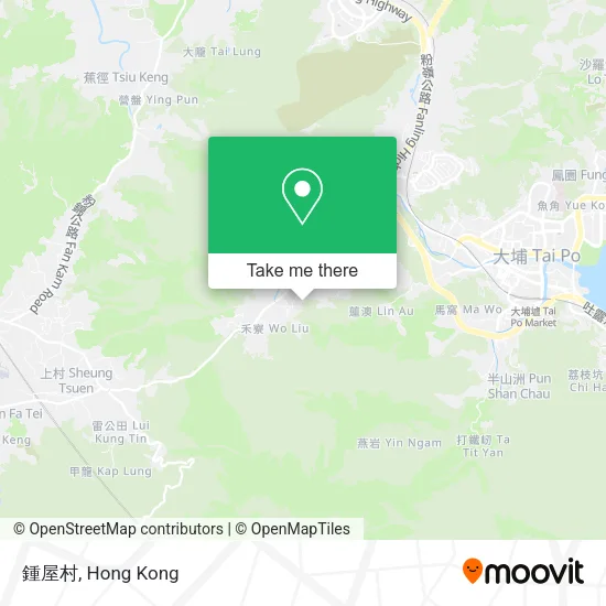 鍾屋村 map