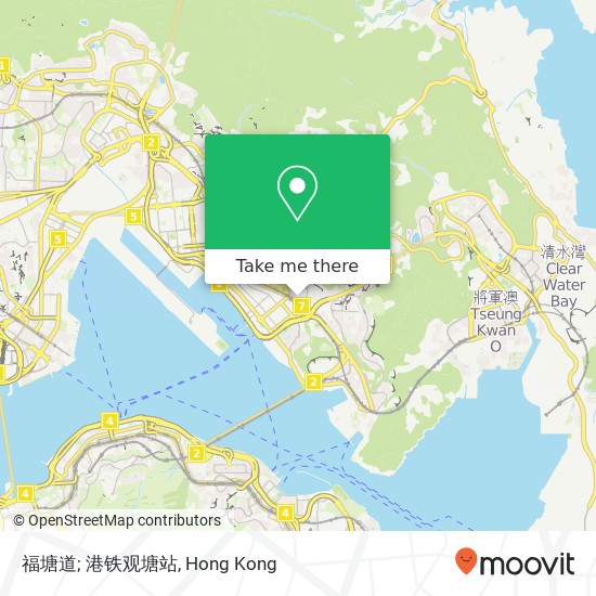 福塘道; 港铁观塘站 map