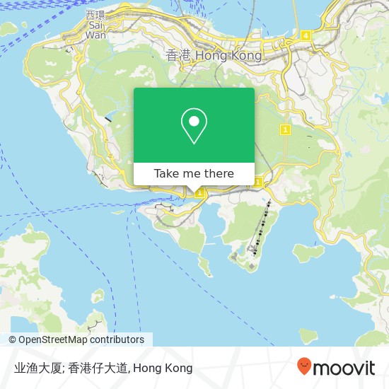 业渔大厦; 香港仔大道 map