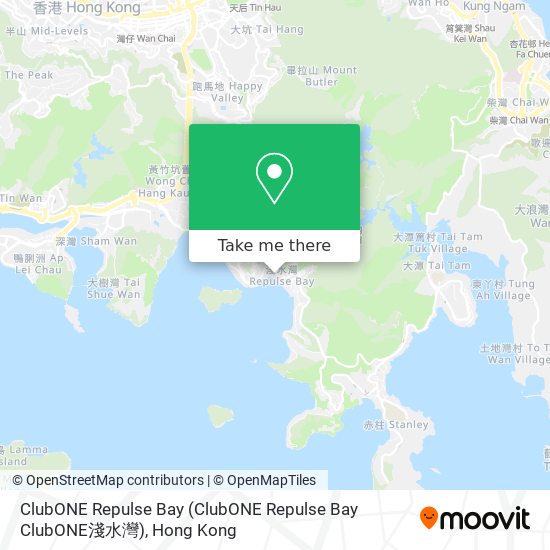 ClubONE Repulse Bay map