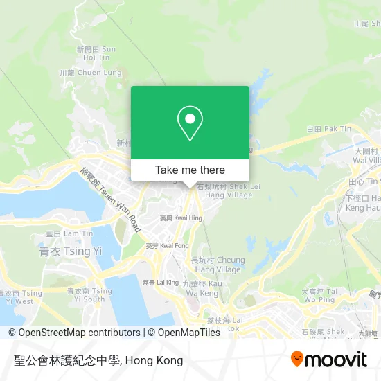 聖公會林護紀念中學 map