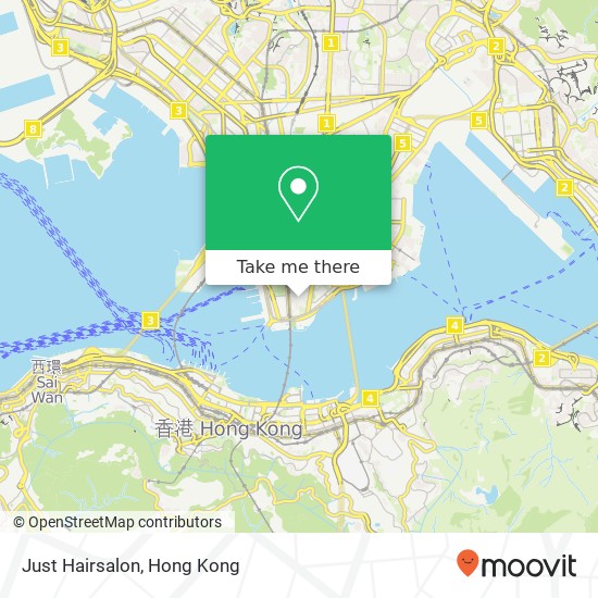Just Hairsalon map