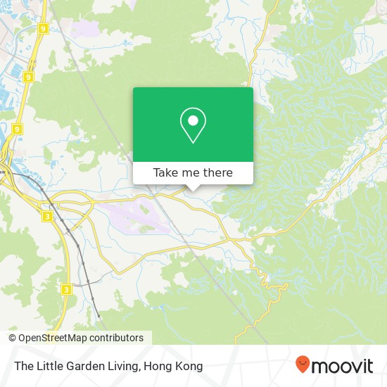 The Little Garden Living map