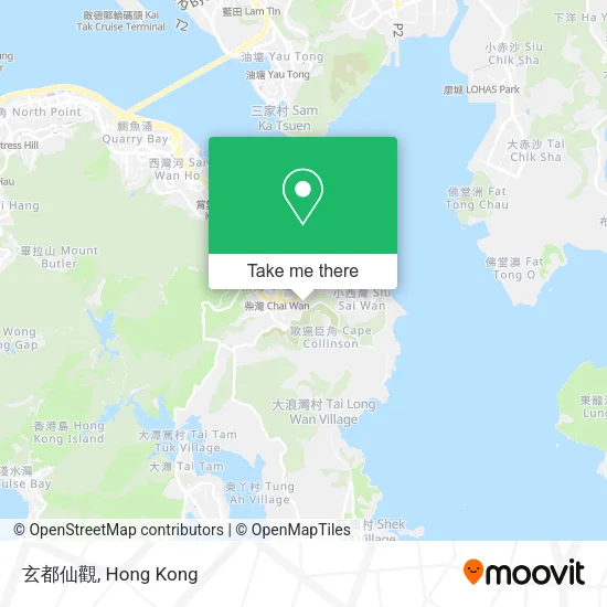 玄都仙觀 map