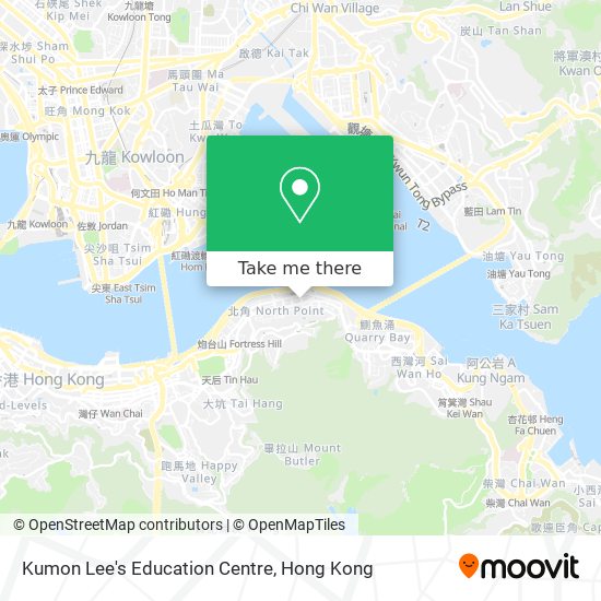 Kumon Lee's Education Centre map