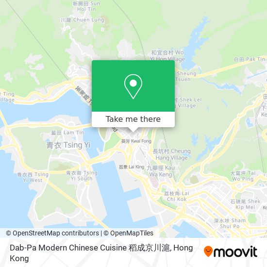 Dab-Pa Modern Chinese Cuisine 稻成京川滬 map