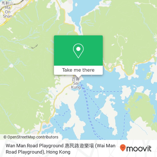 Wan Man Road Playground 惠民路遊樂場 (Wai Man Road Playground) map