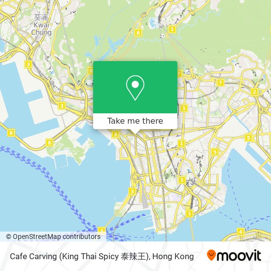 Cafe Carving (King Thai Spicy 泰辣王) map