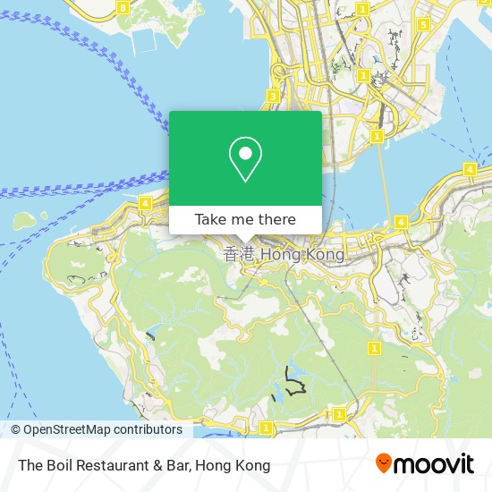 The Boil Restaurant & Bar map