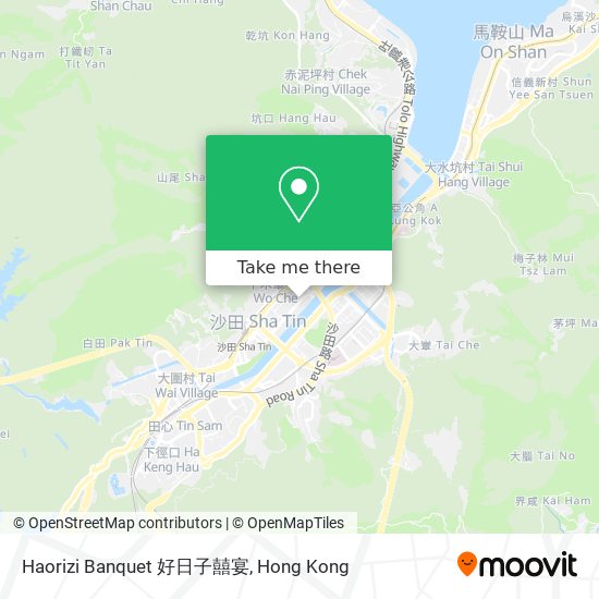 Haorizi Banquet 好日子囍宴 map
