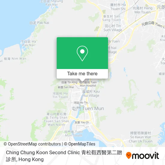 Ching Chung Koon Second Clinic 青松觀西醫第二贈診所 map