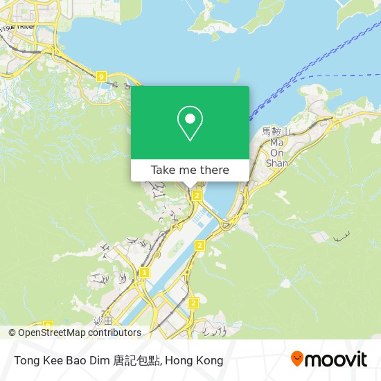 Tong Kee Bao Dim 唐記包點地圖