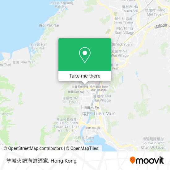 羊城火鍋海鮮酒家地圖