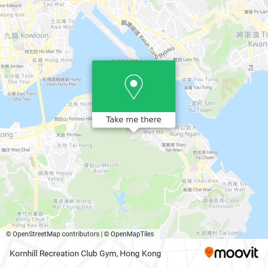 Kornhill Recreation Club Gym map