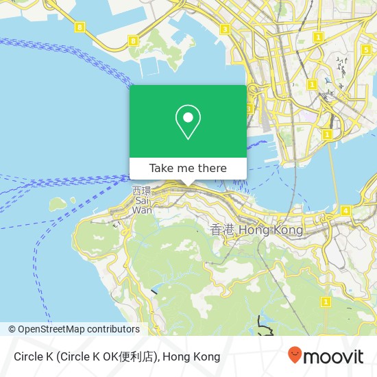 Circle K (Circle K OK便利店) map