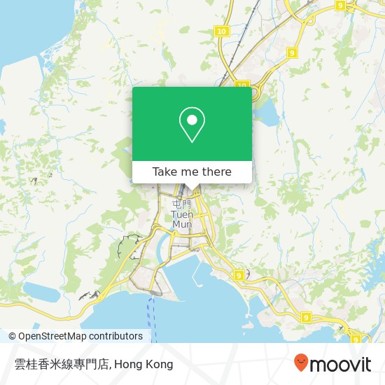 雲桂香米線專門店 map