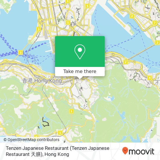Tenzen Japanese Restaurant map