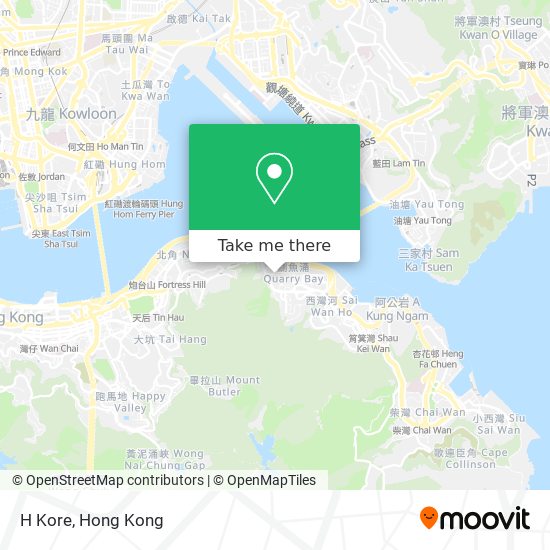 H Kore map