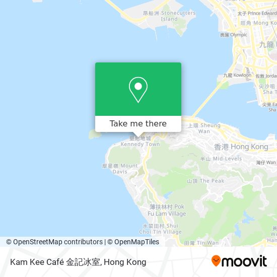 Kam Kee Café 金記冰室 map