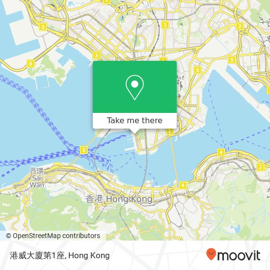 港威大廈第1座 map