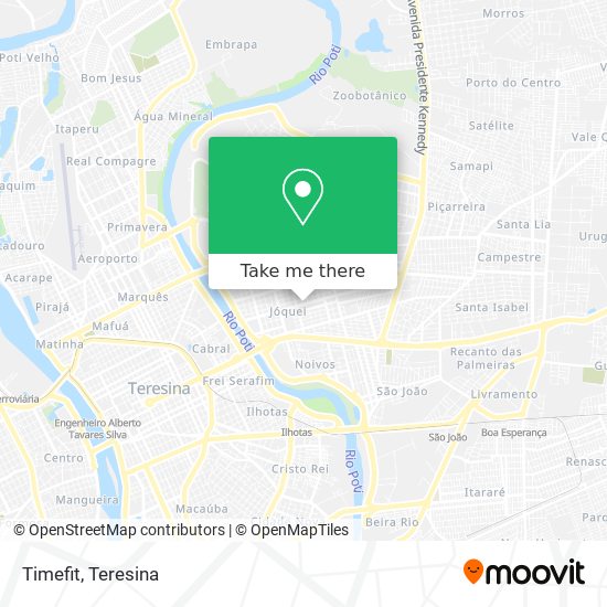 Timefit map