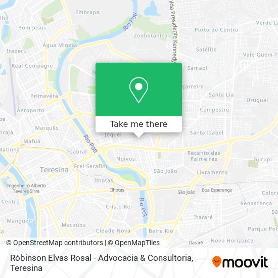 Róbinson Elvas Rosal - Advocacia & Consultoria map