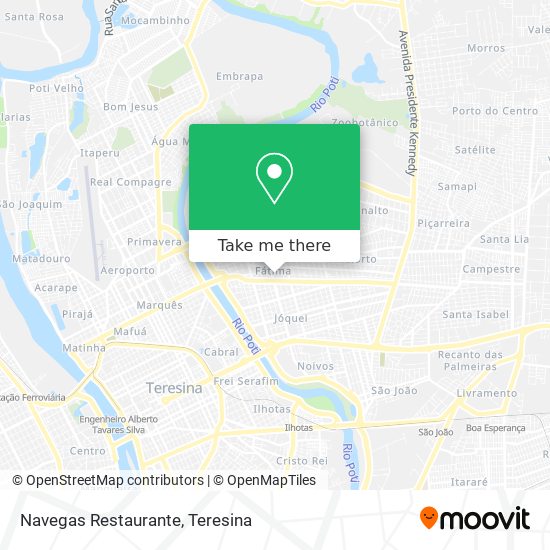 Mapa Navegas Restaurante