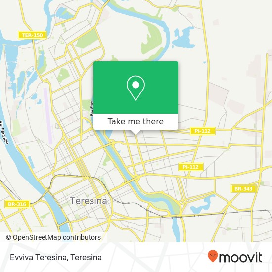 Mapa Evviva Teresina