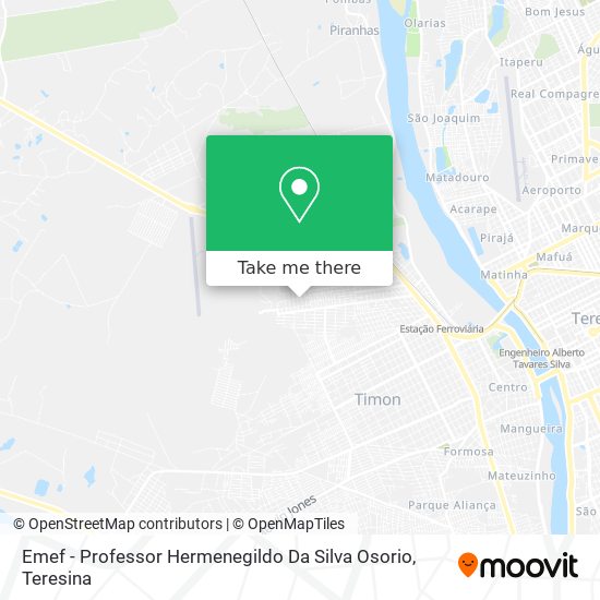 Emef - Professor Hermenegildo Da Silva Osorio map