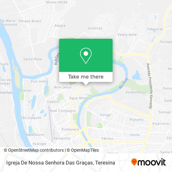 Mapa Igreja De Nossa Senhora Das Graças