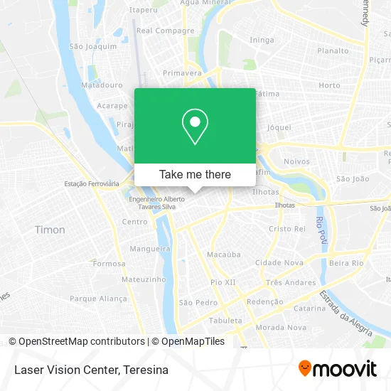 Laser Vision Center map