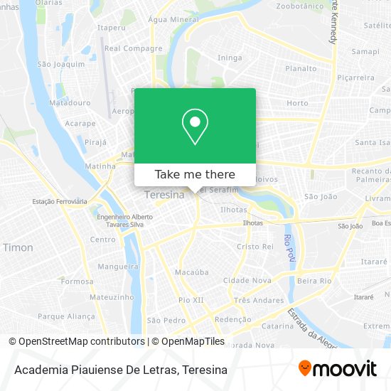 Academia Piauiense De Letras map