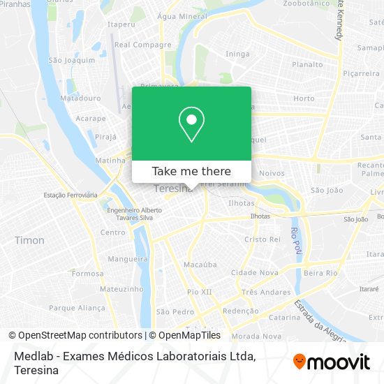 Medlab - Exames Médicos Laboratoriais Ltda map